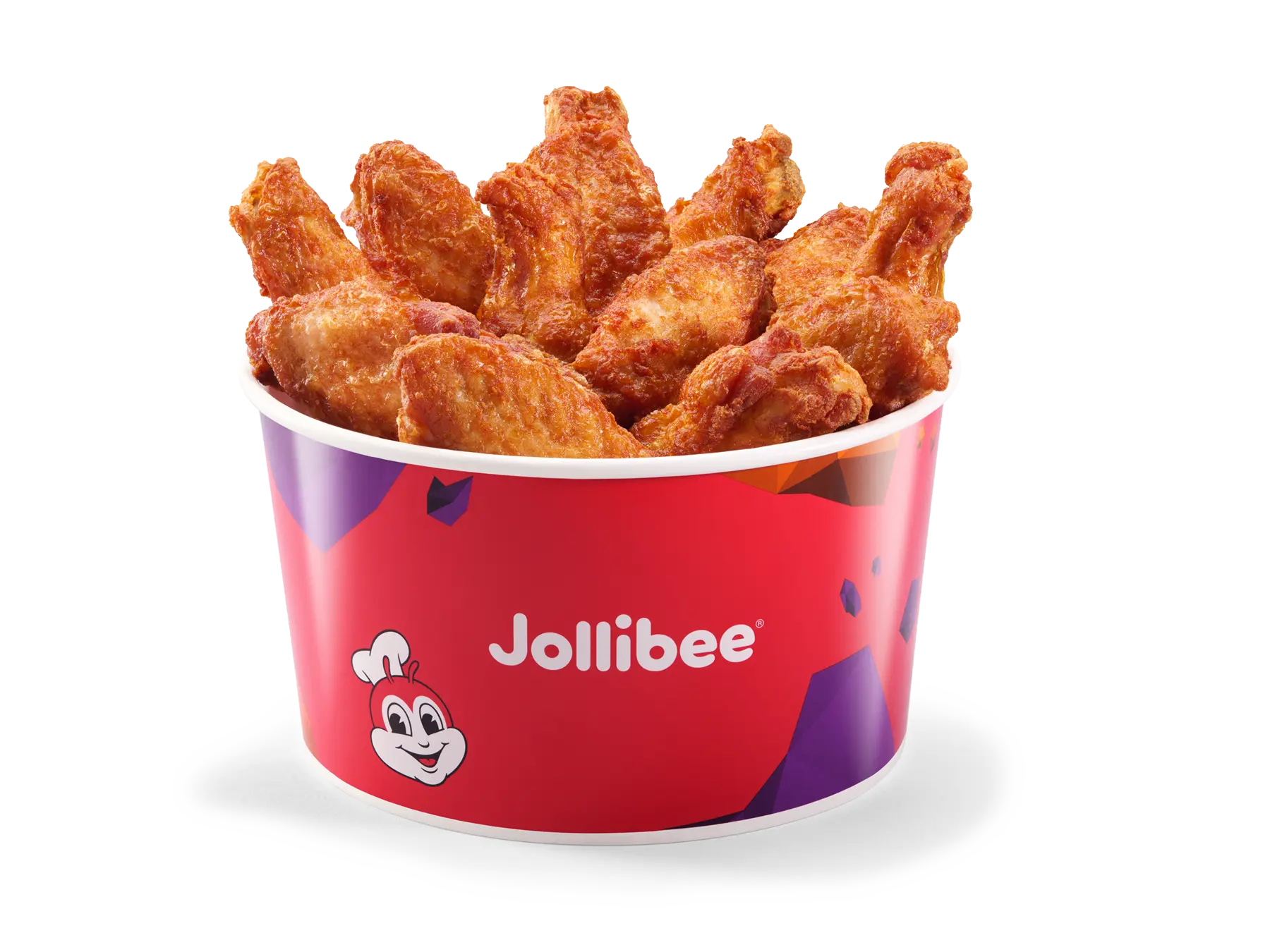 Spicy chicken wings bucket